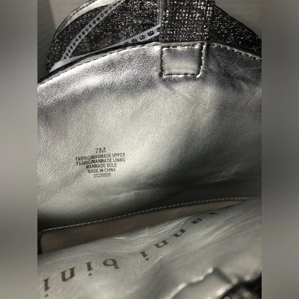 Gianni Bini Silver Over-the-Knee Boots w/ Stiletto Heel BRAND NEW Sz 7 & 5.5. 🥶🪩